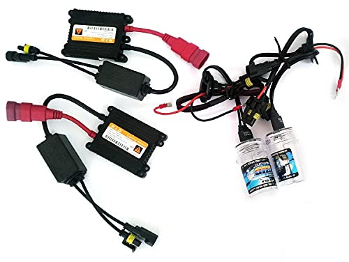 Kit phares au xénon HID, H7, 6000 K, 35 W, ballasts Slim haute intensité
