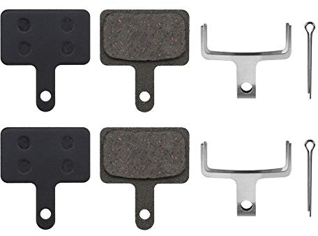 Create idea Hochleistungs-Scheibenbelag, Metall-Keramik-Mischung, 2 Paar Scheibenbremsbeläge, Kunstharz, halbmetallisch, für Tektro A10.11 E10.11 P20.11 Aquila Auriga Orion Draco Gemini