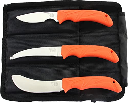 Wald & Forst Zerwirkset Kunststoffgriff – 3-teilig