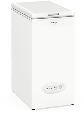 Edesa Congelador Horizontal EZH-0611, Altura 0.84 m, Termostato Ajustable, Fácil Limpieza, Alarma Integrada, Bajo Nivel Sonoro, Gran Capacidad 59 l, Potencia 60W, Color Blanco