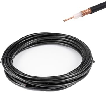 Vecys RG58 RF Coassiale Cavo Coassiale 16.4FT/5M