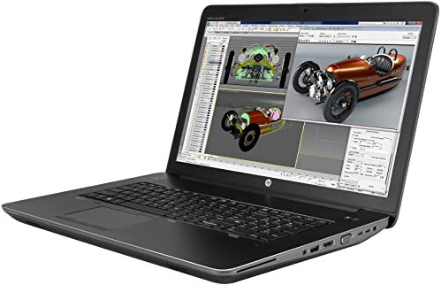HP Workstation ZBook 17 G3 Notebook PC Computer Portatile (Ricondizionato), Schermo da 17.3, CPU Intel i5-6440HQ, Memoria Ram 16GB DDR4, SSD 512GB, Webcam, Windows 10 Pro + pacchetto Office