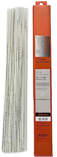 Générique - 1 KG BAGUETTES DE BRASAGE LAITON 2 MM ENROBE POUR SOUDOBRASURE BRASURE ACIER