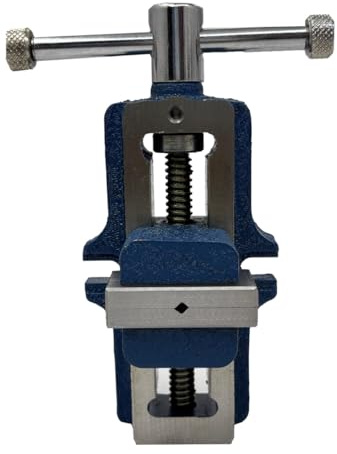 MachEl Quality Self-Centering Vice Vise - Engineering Tools - Fixed Base - Rigid & Tough Quality (Jaw Width 50mm)