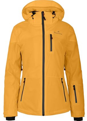 Bergson NUOLJA | Damen Skijacke - Sportliche Damen Skijacke mit Supra-Tex 20.000 Membran, Normal-/Kurzgrößen, 100% wasserdicht (20.000 mm Wassersäule) & verschweißte Nähte, Winddicht & höchste Atmung