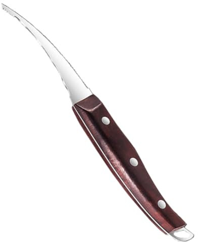 Cabilock Outil de Nettoyage de Crevettes Inoxydable Éplucheur de Crevettes Ergonomique pour Cuisine Camping