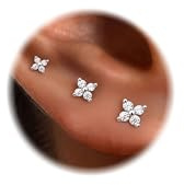 KALVICA Ohrstecker Silber 925 für Damen Hypoallergen Ohrringe Gold Stecker