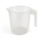2L Clear Plastic Measuring Jug – BPA Free Multi-Scale Measurement (g, oz, fl oz, ml, Cups, Pints) – Stackable, 24x16x15cm