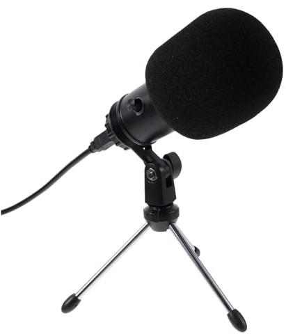 TOYANDONA Streaming Microphone Recording USB Microphone Bracket for Gaming and Video Conference for Business Conference and Recording Assorted style