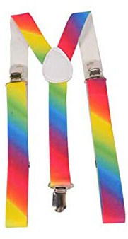 Dress Up America Tirantes unisex Moda Arco Iris
