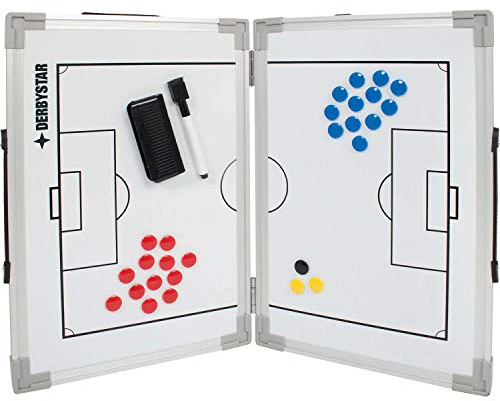 Derbystar Faltbare Taktiktafel Aluminium Weiss