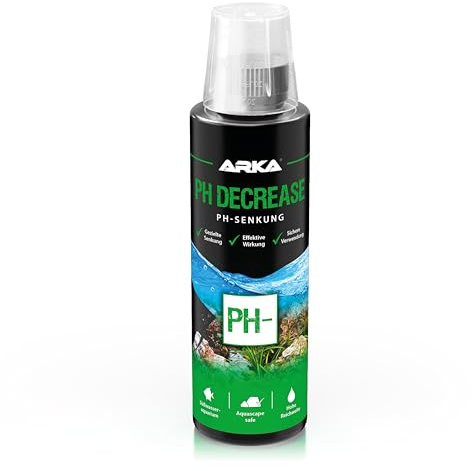 pH/KH Minus Aquarium 236 ml - pH Decrease Senkung pH-Wert & Karbonathärte | Wasseraufbereiter, pH Minus, KH Minus, pH Kontrolle, Weiches Wasser für Skalar & Diskus, Schleimhautschutz, Süßwasser