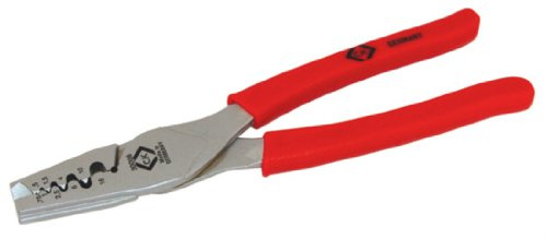 C.K 430006 Pince à sertir les embouts de câble 220 mm Capacité 0,5 à 16 mm²
