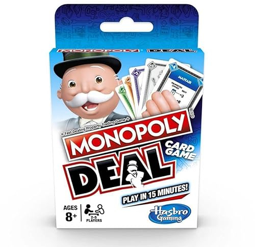 Monopoly E31131020 Deal Kartenspiel, Mehrfarbig