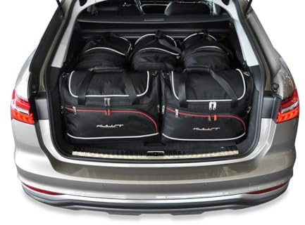 KJUST Dedizierte Kofferraumtaschen 5 stk kompatibel mit AUDI A6 AVANT C8 2018+
