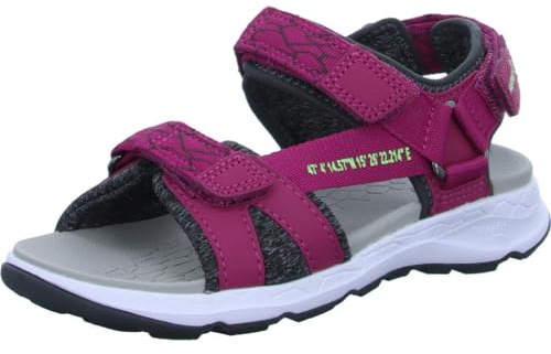 Superfit Unisex Criss Cross Sandal, grau