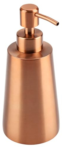 Distributeur Gel Douche 350ML Distributeurs de Savon et de Lotion Soap Dispenser en 304 Acier Inoxydable Distributeur Savon Liquide Or Rose pour Salle de Bains Maison et Hôtel