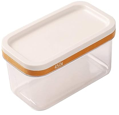 Mantequillera Cuencos de plástico for guardar mantequilla en el frigorífico con tapas for un corte seguro y fácil de pequeños recipientes de mantequilla Accesorio de cocina