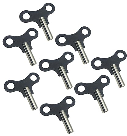 Homoyoyo 8St Universalwerkzeug Hotfix-Tool Uhr aufziehen herrenuhren Schlüssel für Uhr Uhr-Reparatur-Werkzeug Uhrenschlüssel Uhrwerkzeug aus Holz Standuhr Werkzeuge zum Reparieren