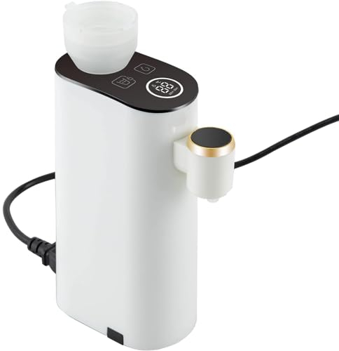 NGARY Instant Hot Water Dispenser, 1200W/2100W Portable Instant Hot Water Dispenser With Memory Function, 3s Quick Heating and 5 Variable Presets Temperatures Adjustable, for Bottled Mineral Water
