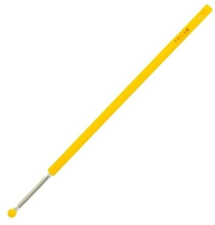 SUNCRAFT Egg Mix Stick, Stainless Steel Blade, Chalazae Removal, Effortless Mixing Kitchen Gadget 9” x 0.4 Made in Japan (Yellow)