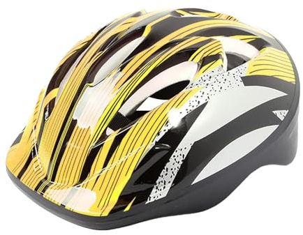 Casco da bicicletta per bambini – Casco da bicicletta assorbente gli urti, leggero e stabile, per ragazzi e ragazze (3-8 anni) , casco multisport per bambini, regolabile, 53-55 cm, per biciclette