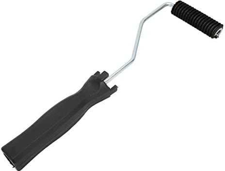 Herramienta de Rodillo de Fibra de Vidrio de 22x75 mm, laminando el Rodillo de Burbujas con Herramienta de Paleta de Burbujas de Mango de Madera para la bañera de Ducha de bañera