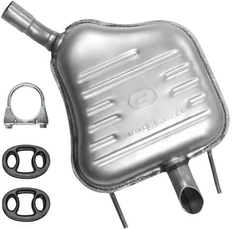 POLMOstrow Auspuff für Opel Vectra 3 III C 2002-2009 | Endtopf, Motoren: 1.6 - 1.8 | Fließheck, Limousine