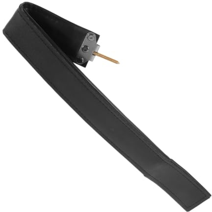 HEALLILY Left Handed Stylish Black Design Pu Material for Bass Accordion Accordion Strap with Secure Fit and Easy to Take and Store Features for Musicians
