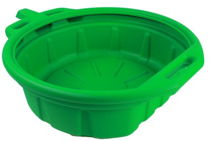 Capri Tools CP21023 Portable Oil Drain Pan, Anti-Freeze, Green