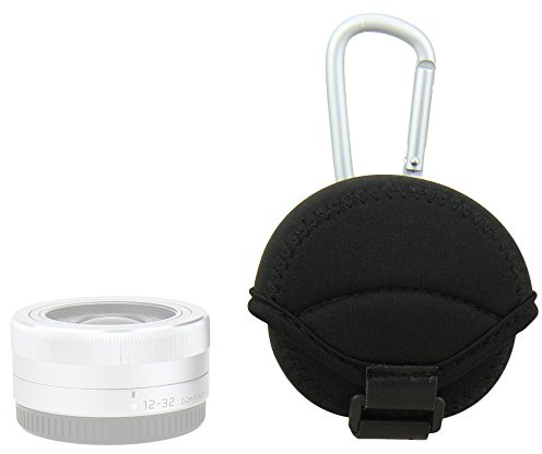 JJC JN S Lens Pouch met bajonethaak, Schwarz
