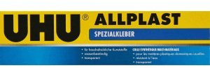 Uhu Kunststoffkleber Allplast Tube 30g