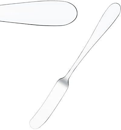 Olympia Buckingham Butter Knife (12 Pack) - Stainless Steel Spreader Knife for Cheese, Peanut CY803