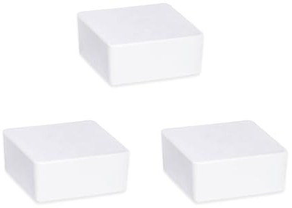 WENKO Lot de 3 recharges humidificateurs Cube 500 g | Bloc granulé | Réduit Les moisissures et Les odeurs | Pièce jusqu'à 40m² | Effet instantané jusqu'à 2 Mois | 10x5x10cm | Blanc