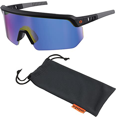 Ergodyne Skullerz AEGIR Anti Scratch Safety Sunglasses, Anti-Fog, ANSI z87.1