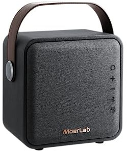 Moerlab Overture Auracast Portable Bluetooth Speaker with 80W Stereo Sound, Deep Bass, 20H Playtime, 66ft Range,Portable Wireless Speaker for Outdoor, Home, Party