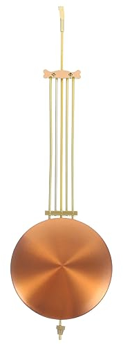 DOITOOL Metallpendel Als Ersatz Für Pendeluhr DIY Uhrenpendel-Teil Für Wanduhr Kompatibles Ersatzpendel Für Mechanische Uhren
