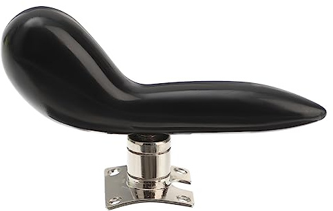 Fagott Handstütze Schwarz mit Ergonomischer Handauflage für Bassoon | Abs und Metall, Stabile Ausführung, 1 Stück, für Bassoon Spieler, Kompaktes Zubehörteil
