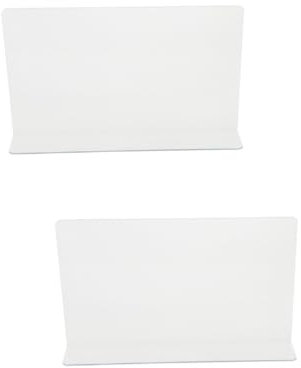 PRETYZOOM Paraspruzzi in PVC per Lavabo E Vasca da Bagno Schermo Antispruzzo Facile da Installare E Pulire Protezione Igienica E Resistente per Cucina E Bagno Set da 2 Pezzi 11.8X6.9X3.9 Pollici