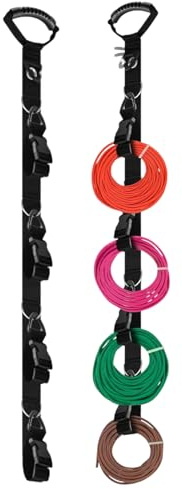 Verlängerungskabel Organizer | 2er Set Kabelwickler Für Verlängerungskabel - Aufbewahrungssystem Mit Tragbaren Kabeltrommeln Und Kabelbindern Für Lichterketten Und Elektrokabel