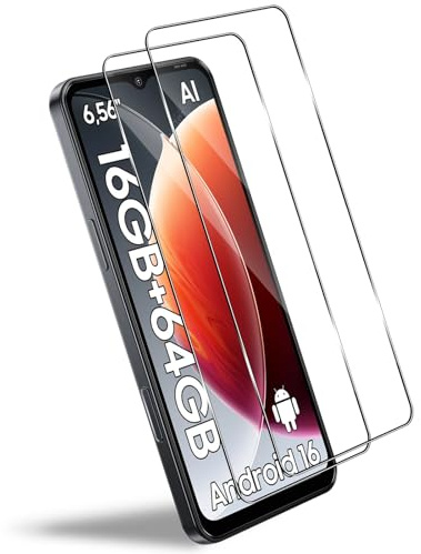Wonsoso for Blackview Wave 7C Screen Protector, 2 Pack | Tempered Glass Film, 9H Hardness Case Friendly Ultra Resistant Anti-Shatter Anti-Scratch Protection Film