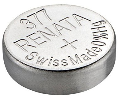 Renata Watch Battery Swiss Made Renata 377 or SR626SW OR AG4 1.5V (1 x 377 or SR 626 SW)
