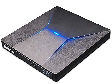 MthsTec USB 3.0 and Type-C Blu-Ray DVD Burner 3D 4K Slim Optical Bluray CD Drive Compatible with Windows XP/7/8/10, MacOS, Linux for MacBook, Laptop, Desktop