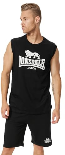 Lonsdale Debardeur Homme Sport XL Clopton - Marcel Homme - Débardeur Homme - Maillot De Corps Homme - Débardeur pour Hommes