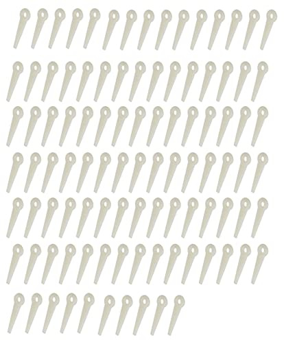 Timunr 100 Stück Polycut Polycut Klingen Ersatz für Stihl FS45 FS46 FS55 FS56 FS70 FS80 FS90 4111-007-1001 4111-007-1004