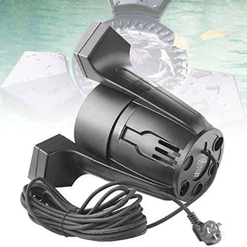 KIPEKE Floating Pond Skimmer, Pool Skimmer Robot, Automatic Pool Cleaner, Pool Surface Extractor, Skimmer & Clarifier, Suction Floating Skimmer for fish pond swimming pool garden