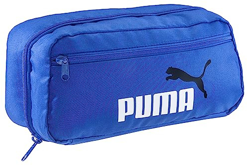 PUMA Kulturbeutel, Kulturtasche zum Aufhängen, Damen & Herren Badetasche, Statement Deluxe Edition, Kosmetiktasche, Blau