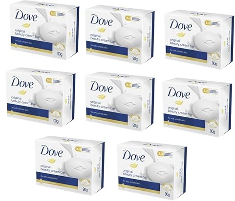Dove Original Feuchtigkeitsspendende Seife 8 x 90g