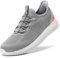 STQ Scarpe Ginnastica Donna Senza Lacci Ortopediche Memory Foam Slip on Antiscivolo Camminata Casual Sneakers Comode Palestra Grigio Chiaro Rosa 38 EU