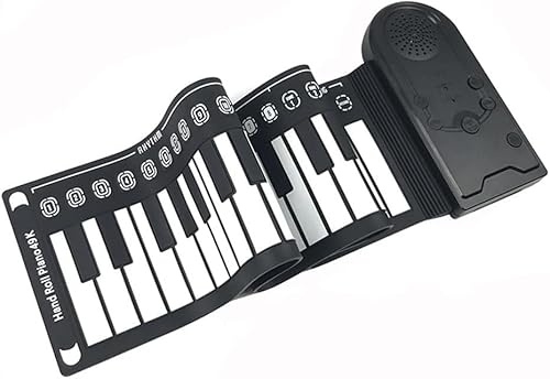 ZCSYWV Piano Tastiera Elettrico, Tastiera Elettronica Digitale a 61 Tasti Pianoforte elettronico Regalo for Bambini Strumento Musicale Tastiera Musicale Professionale